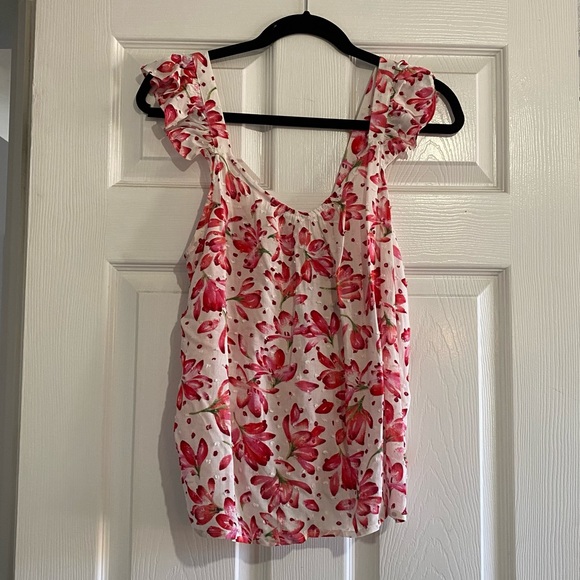 Skies Are Blue Eva Ruffle Sleeve Top - Picture 2 of 7